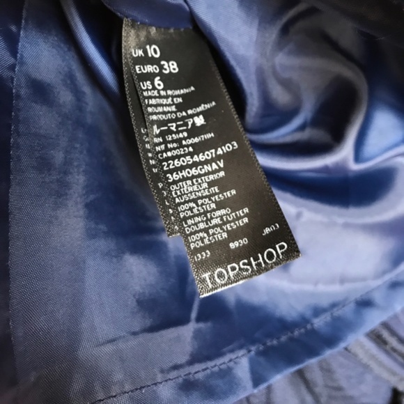 Topshop Premium Quilted Zip Skirt Mini Hardware - Picture 7 of 8